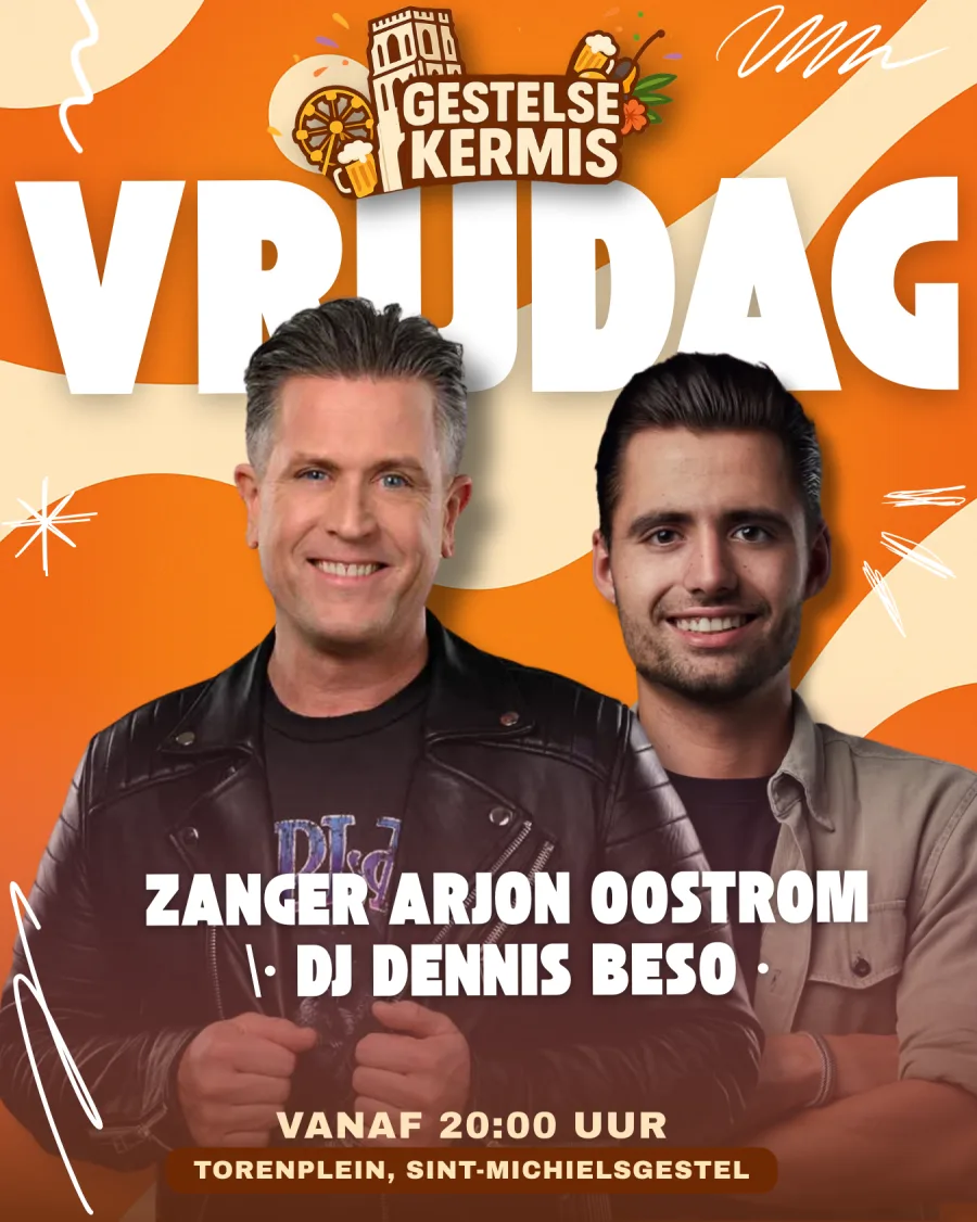 Dagposter vrijdag 2025