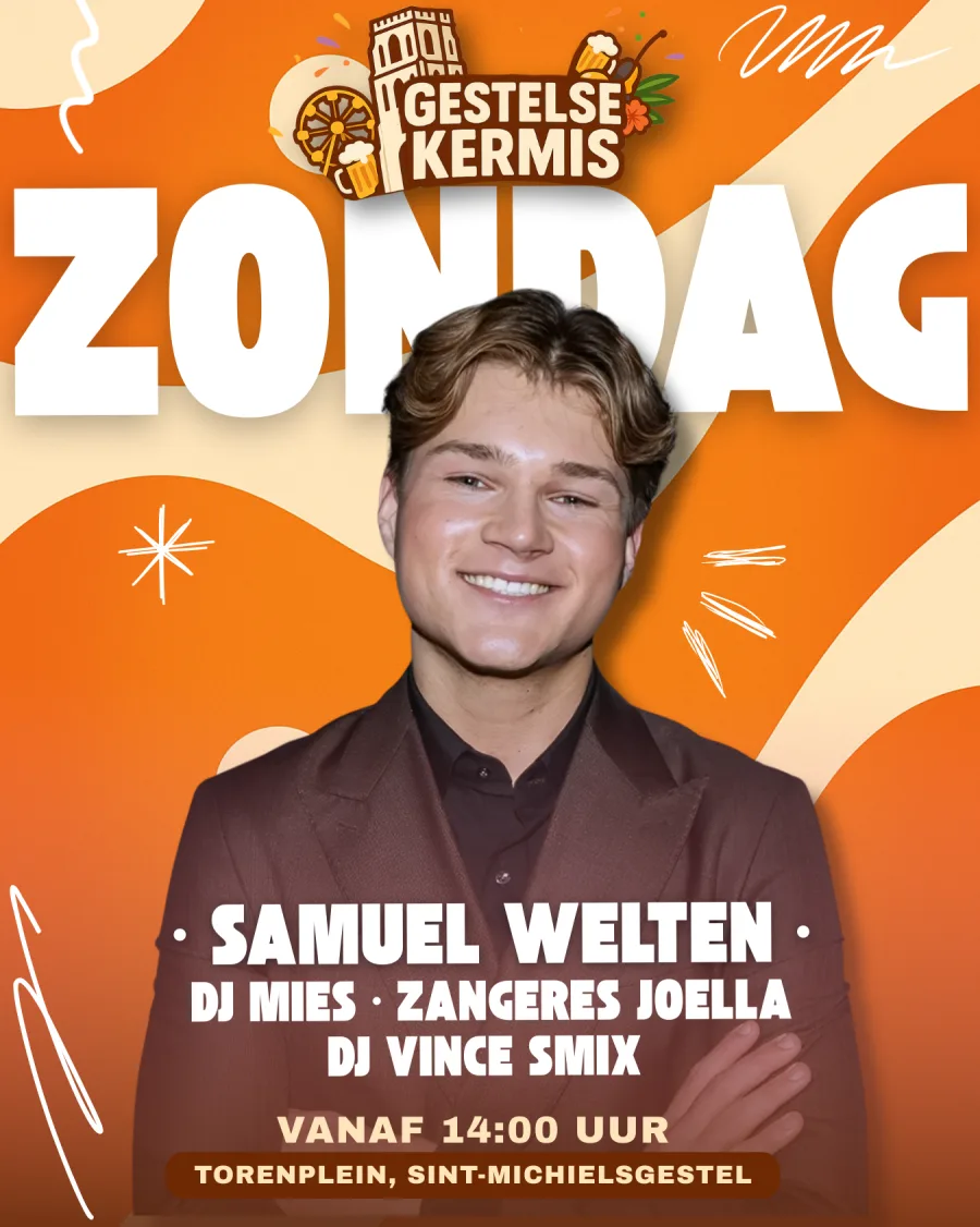 Dagposter zondag 2025